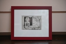 Framed Picasso  Postcard Print