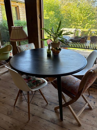 Cricket table painted - cricket,