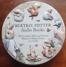 Beatrix Potter Complete Tales & Nursery Rhymes 23 CD Audio Book in Zipped Tin 