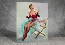 Gil Elvgren Admiring Miss