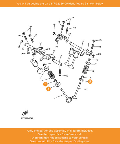 Yamaha seat valve spring - yamaha,