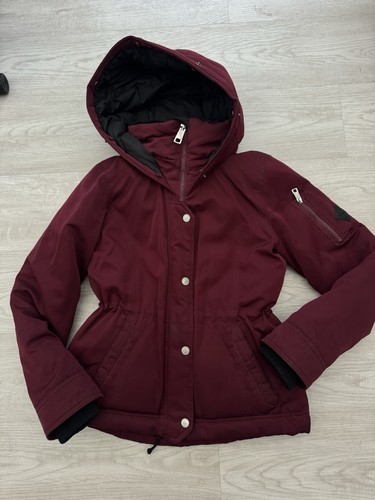 Hollister burgundy cinch waist - hollister,