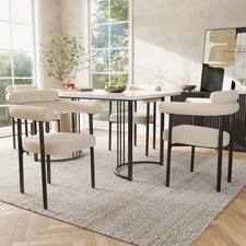 Set of 4 Dining Chairs Modern