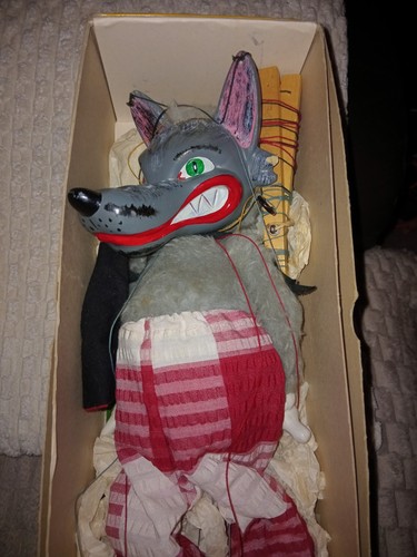 Pelham vintage puppet wolf - vintage,
