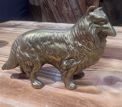 Vintage solid heavy brass - solid,