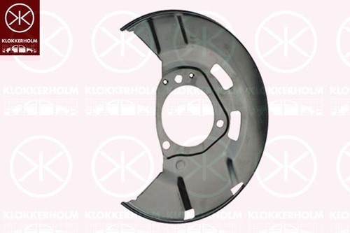 Brake backing plate - brake, dust