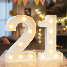 Led light marquee numbers - marquee,