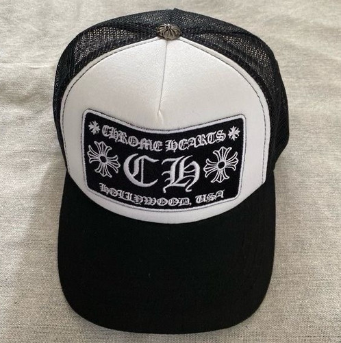 Chrome hearts black white mesh - black/white,