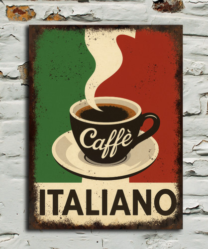 Italiano coffee vintage look - coffee,