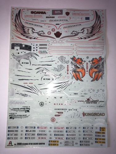 Italeri decals for - 1/24,