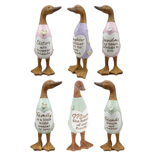 Daisy message duck - message, figurine