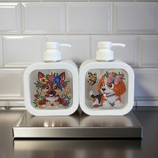 Sparkly bathroom soap