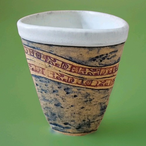 Studio art pottery vase - studio,
