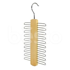 Wooden Tie Hanger Holder Rack
