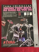 Tama Swingstar Drums 1985