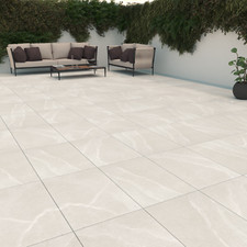 Porcelain paving Ivory 20mm