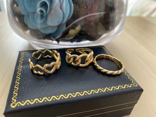 Set three rings - set,