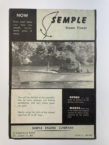 Vintage catalog semple steam - vintage,