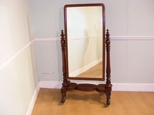 A 19th Century Mahogany Cheval