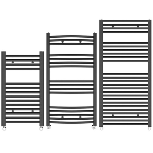 Anthracite curved straight - anthracite,