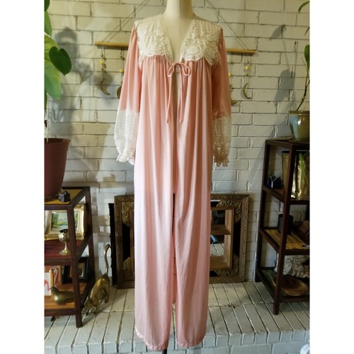 Vintage 70s peach nylon - vintage,