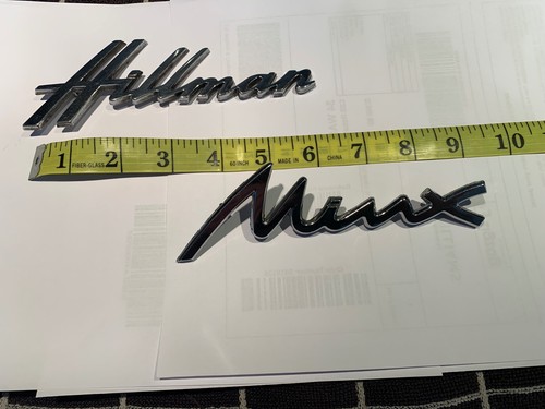 Vintage heavy chrome hillman - vintage,