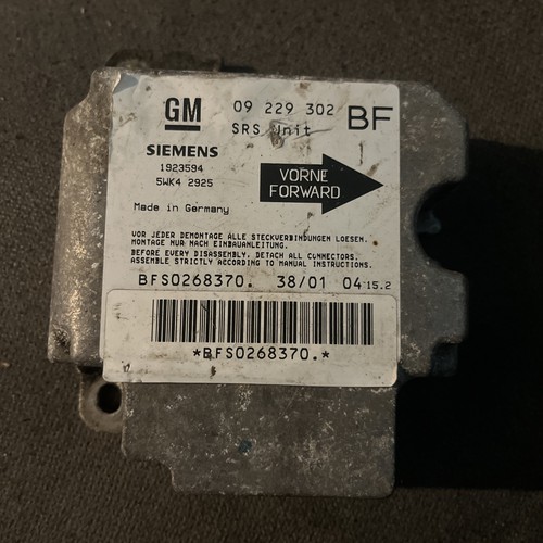 Vauxhall astra mk4 airbag - vauxhall,