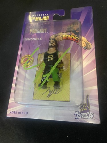 Hornswoggle autographed major - autographed,