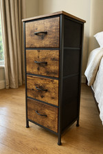 Rustic Brown Fabric Drawer