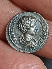 Superb Denarius Of Geta