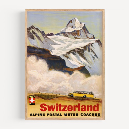 Switzerlandalpine postal motor - postal,