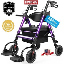 Heavy Duty Rollator Walker for