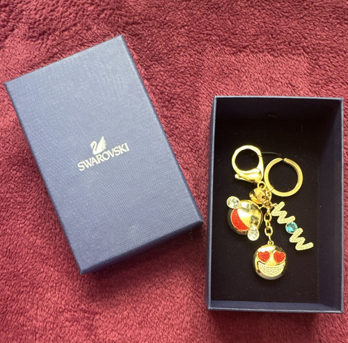 Swarovski gold tone - gold, emoji