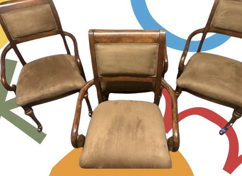 Antique rolling arm chairs - rolling, arm-chairs