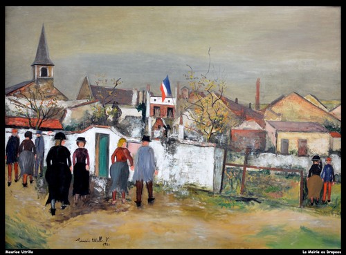 Maurice utrillo mairie au - utrillo,