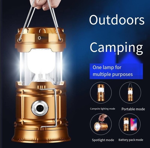 Solar camping lantern - solar,