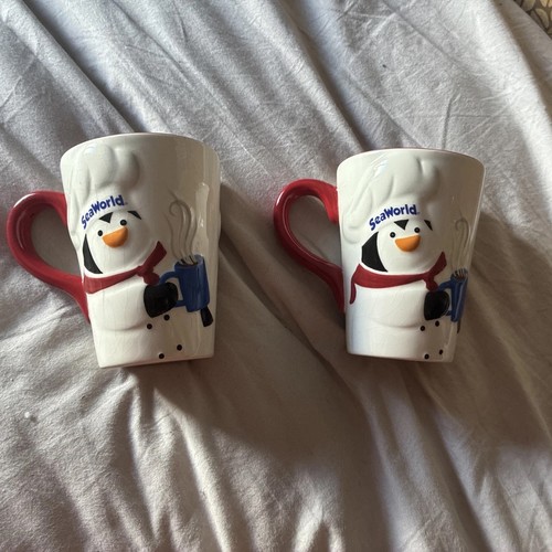 Seaworld penguin coffee - seaworld, mugs