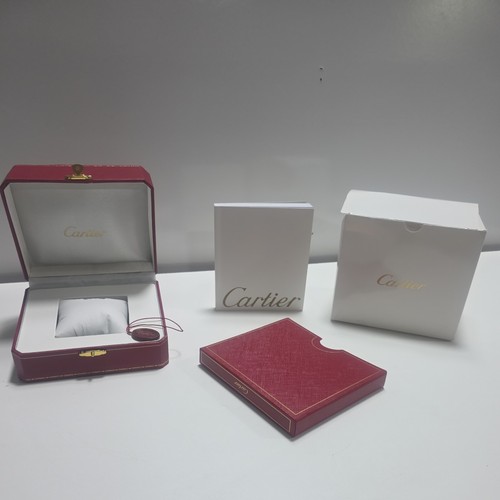 Cartier red jewelry box - jewelry,