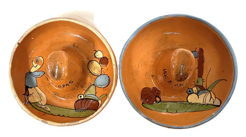 Mexico sombrero clay pottery - sombrero,