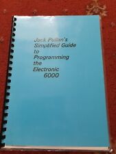 Passap E6000 Programming Guide