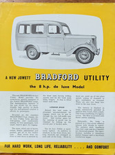 New Jowett Bradford Utility brochure.