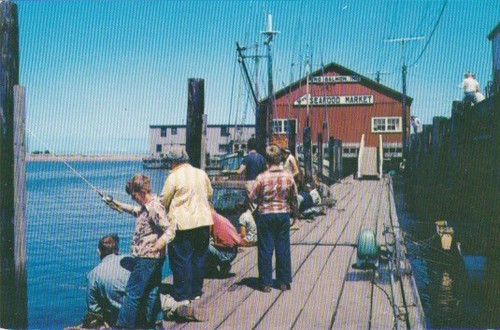 Fishing the wharf westport - fishing,