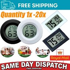 Mini Digital Thermometer Hygrometer Temperature Humidity LCD Meter In/Outdoor.