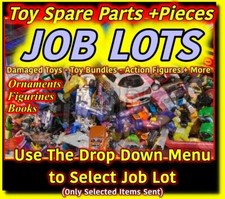 Job Lots of Toy Spare Parts, Toy Cars, Action Figures + More (Select Bundle) 