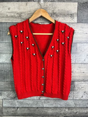 Handmade womens sweater vest - sweater,