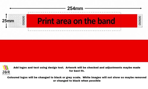 Wristbands custom print text - wristbands,