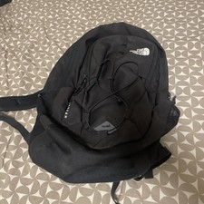 The North Face Jester Black Backpack FlexVent Padded Adjustable