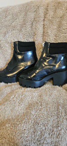 River island zip heel - island, ankle