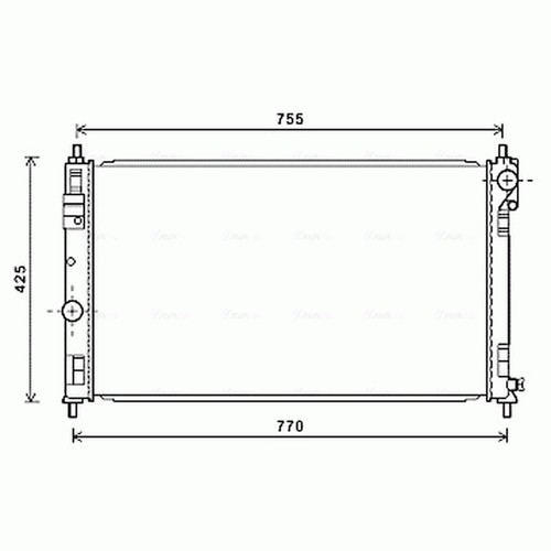 Radiator for dodge avenger 0 - for, 2.0