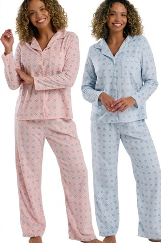 Ladies fleece pyjamas set - ladies,